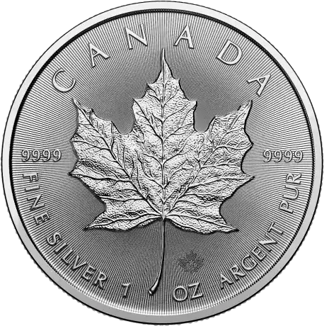 Kanadyjski Liść Klonowy zestaw 500 x 1 uncja 2024 - srebrna moneta