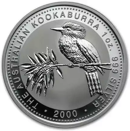 Kookaburra 1 uncja 2000 - srebrna moneta