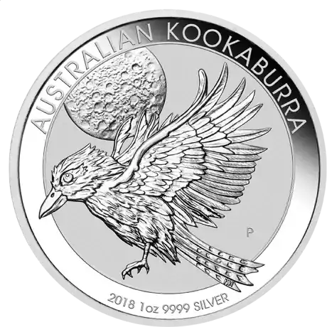 Kookaburra 1 uncja 2018 - srebrna moneta