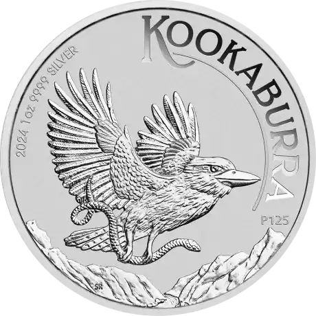 Kookaburra 1 uncja 2024 - srebrna moneta