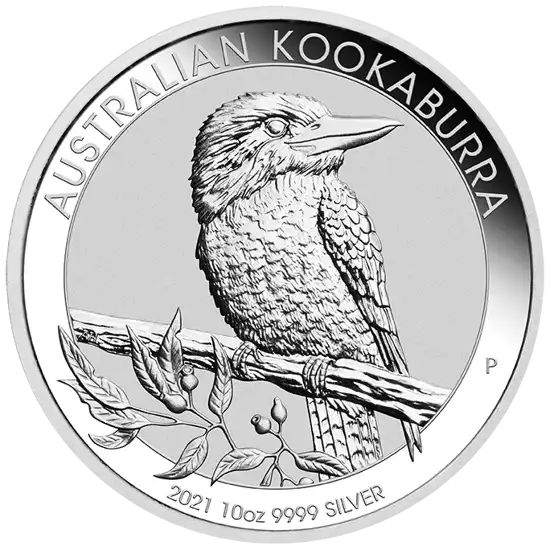 Kookaburra 10 uncji 2021 - srebrna moneta