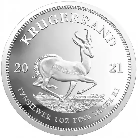 Krugerrand 1 uncja 2021 Proof - srebrna moneta