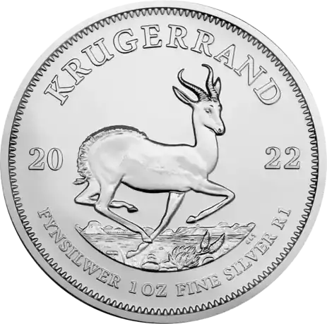 Krugerrand 1 uncja 2022 - srebrna moneta