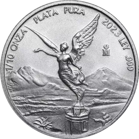 Meksykański Libertad 1/10 uncji 2023 - srebrna moneta