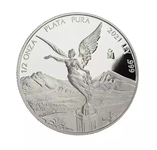 Meksykański Libertad 1/2 uncji 2021 Proof - srebrna moneta