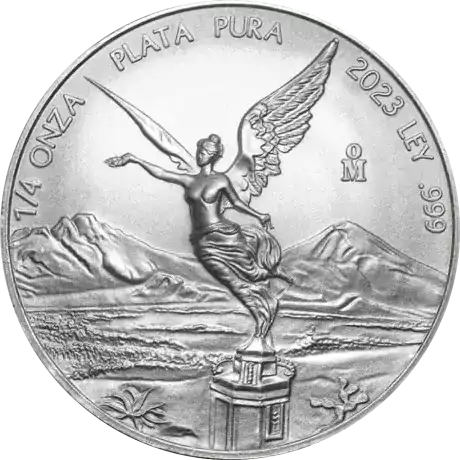 Meksykański Libertad 1/4 uncji 2023 - srebrna moneta