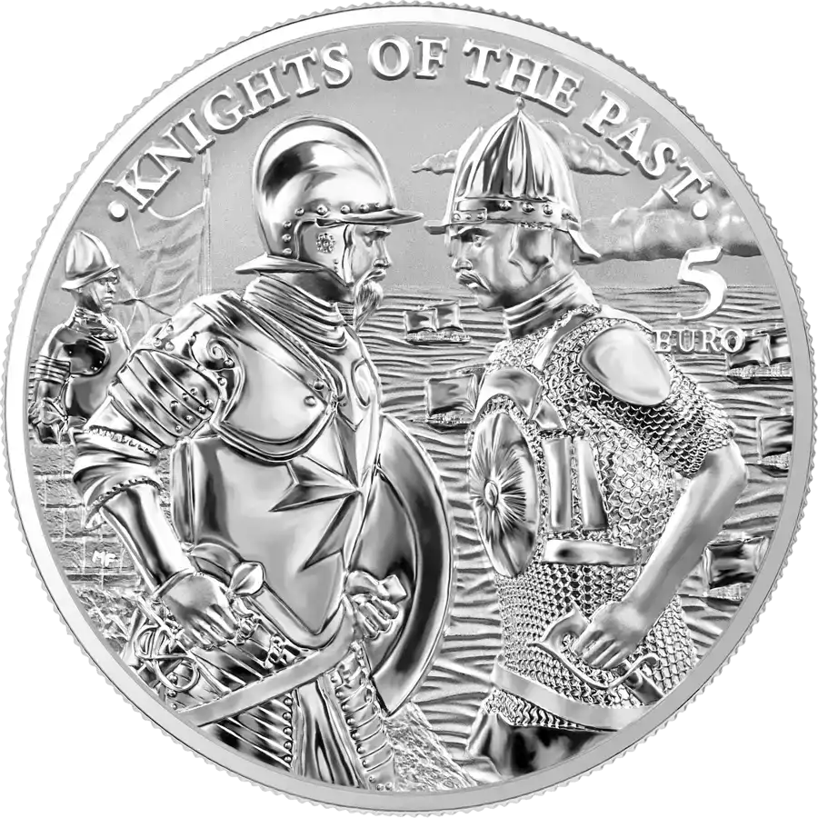Rycerze Maltańscy 1 uncja 2022 - srebrna moneta