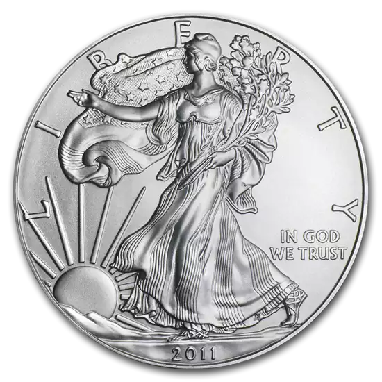 Srebrny Amerykański Orzeł 1 uncja 2011 - srebrna moneta