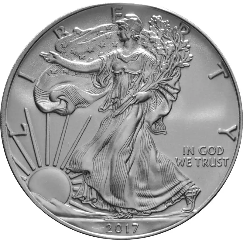 Srebrny Amerykański Orzeł 1 uncja 2017 - srebrna moneta