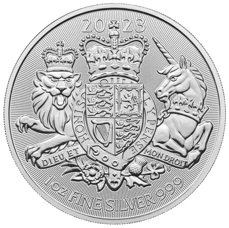 The Royal Arms 1 uncja 2023 - srebrna moneta