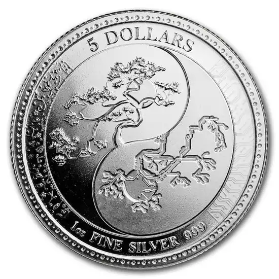 Tokelau: Equilibrium 1 uncja 2018 - srebrna moneta