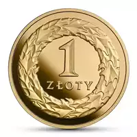 1 zł 2018 100. rocznica odzyskania przez Polskę niepodległości - złota moneta