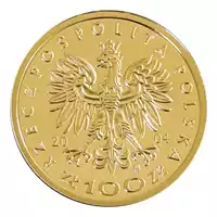 100 zł Poczet królów i książąt polskich Przemysł II (1295-1296) awers