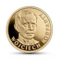 100 zł Stulecie odzyskania przez Polskę niepodległości - Wojciech Korfanty 2019 - złota moneta