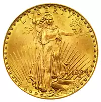 20 Dolarów Złoty Podwójny Orzeł 1924 awers