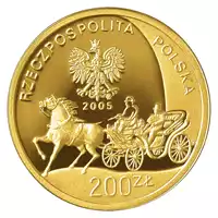 200 zł Konstanty Ildefons Gałczyński - 100 rocznica urodzin 2005 awers