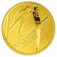 200 zł XX Zimowe Igrzyska Olimpijskie Turyn 2006 - złota moneta