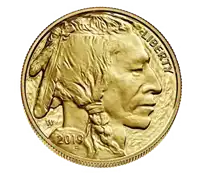 Amerykański Bizon 1 uncja - złota moneta