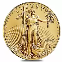 Amerykański Orzeł 1/10 uncji 2022 - złota moneta