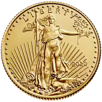 Amerykański Orzeł 1 uncja - złota moneta