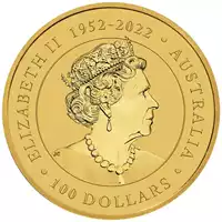 Australijski Emu 1 uncja 2023 MS 69 NGC First Day of Issue - złota moneta