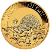 Australijski Emu 1 uncja 2023 - złota moneta
