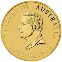 Australijski Emu 1 uncja 2024 MS 70 NGC First Day of Issue - złota moneta