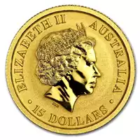 Australijski Kangur 1/10 uncji 2017 złota moneta awers