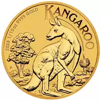 Australijski Kangur 1/10 uncji 2023 - złota moneta