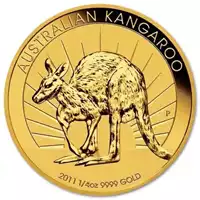 Australijski Kangur 1/4 uncji 2011 - złota moneta