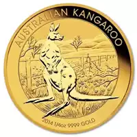 Australijski Kangur 1/4 uncji 2014 - złota moneta