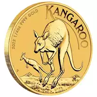 Australijski Kangur 1/4 uncji 2022 - złota moneta