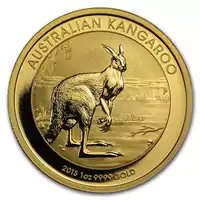 Australijski Kangur 1 uncja 2013 rewers