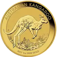 Australijski Kangur 1 uncja 2017 - złota moneta