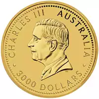 Australijski Kangur 1000 gramów 2024 złota moneta awers