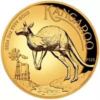 Australijski Kangur 2 uncje 2024 Proof High Relief - złota moneta