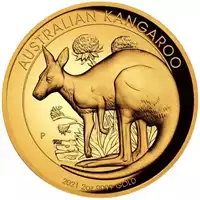 Australijski Kangur 2 uncje 2021 - złota moneta