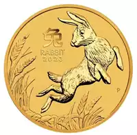 Australijski Lunar - Rok Królika 2023 10 uncji - złota moneta