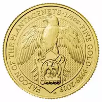 Bestie Królowej 2019: Sokół Plantagenetów 1/4 uncji - złota moneta