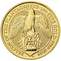 Bestie Królowej 2019: Sokół Plantagenetów 1 uncja - złota moneta