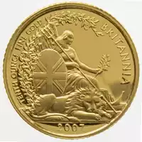 Britannia 1/10 uncji 2007 - złota moneta