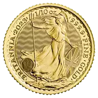 Britannia 1/10 uncji 2023 Król Karol III - złota moneta