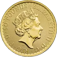 Britannia 1/2 uncji - złota moneta