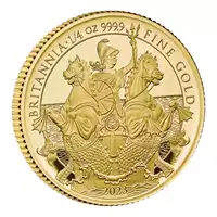 Britannia 1/4 uncji 2023 Proof - złota moneta