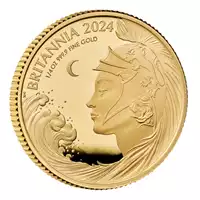 Britannia 1/4 uncji 2024 Proof - złota moneta