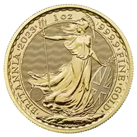 Britannia zestaw 3 x 1 uncja 2023 Król Karol III - złota moneta