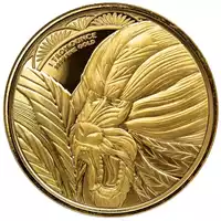 Cameroon Mandrilll 1 uncja 2022 Proof - złota moneta