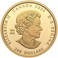 Celebrating Canada’s Diversity Transcendence and Tranquility 1 uncja 2024 Proof złota moneta awers