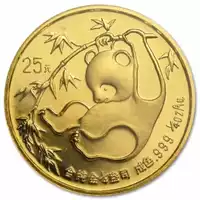 Chińska Panda 1/4 uncji 1985 - złota moneta