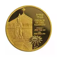 Church of the Nativity 1 uncja 2019 - złota moneta